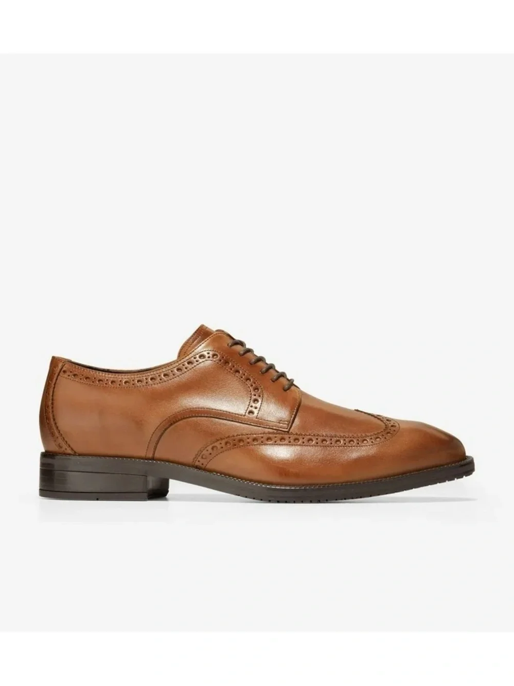 Cole Haan NEW Bedford Leather Wingtip Oxford in British Tan Java size 11